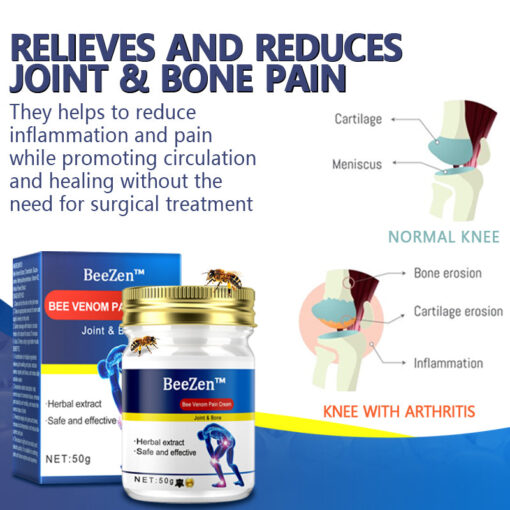 BeeZen™ New Zealand Bee Venom Joint and Bone Therapy Advanced Cream - Image 3