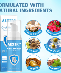 AEXZR™ Oral Health Foam Mouthwash