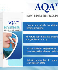 AQA™ Instant Tinnitus Relief Nasal Inhaler