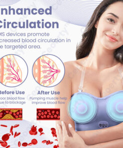 Ceoerty™ MAXLift EMS Bust Massager Bra