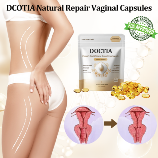 DOCTIA™ Instant Itching Stopper & Detox and Slimming & Firming Repair & Pink and Tender Natural Capsules