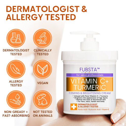 Fubsta™ Turmeric+Vitamin C Firming & Brightening Cream