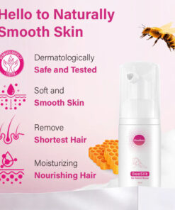 GlowNest™ BeeSilk Hair Removal Mousse