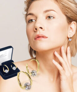 Histone Lymphvity MagneTherapy Germanium Earrings