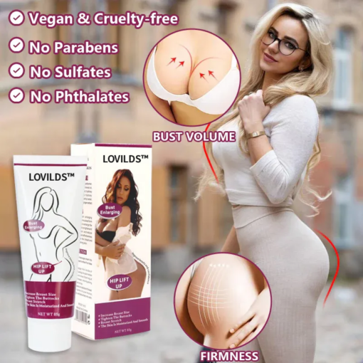 LOVILDS™ Natural Botanical Breast and Buttock Enhancement Cream