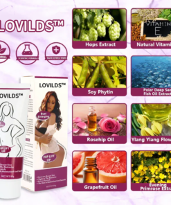 LOVILDS™ Natural Botanical Breast and Buttock Enhancement Cream