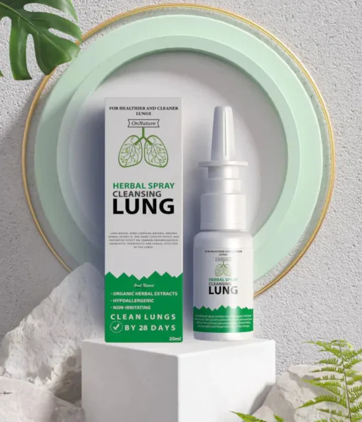 ORAL LUNG SPRAY: POWERFUL LUNG SUPPORT CLEANSE & REPAIR