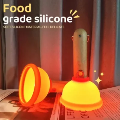 Plunger Portable Flashlight