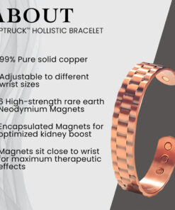 SUPTRUCK™ KidneyPower Magnetic Copper Bracelet