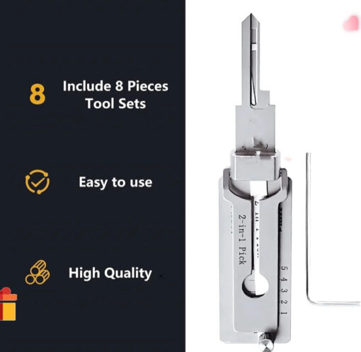 Stainless Steel Master Key Decoder