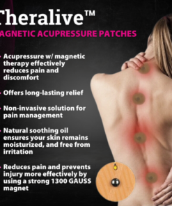 Theralive™ Magnetic Acupressure Patches