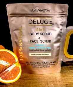 Vitamin C Scrub Dried Orange Peel