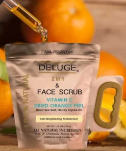 Vitamin C Scrub Dried Orange Peel