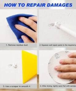 Wall Repair Paste Putty Repair Kit With Scraper