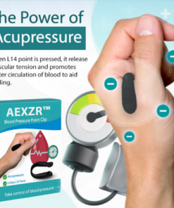 AEXZR™ Blood Pressure Point Clip