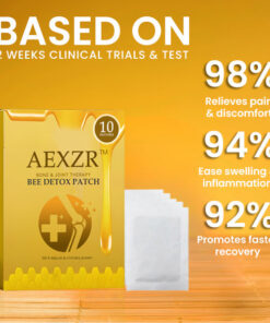 AEXZR™ Bone & Joint Therapy Bee Detox Patch