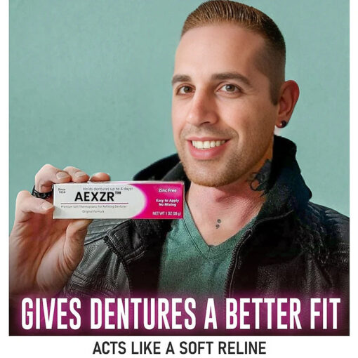 AEXZR™ Thermoplastic Denture Adhesive