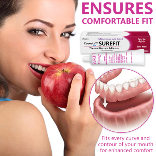 Ceoerty™ SureFit Thermal Denture Adhesive