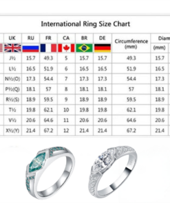 DIYSTAR Magnetology Moissanite Diamond Ring