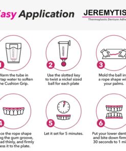 JEREMYTIS™Thermoplastic Denture Adhesive