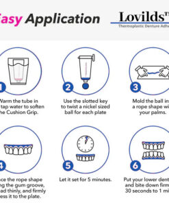 Lovilds™ Thermoplastic Denture Adhesive