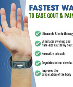 MXhealth™ Ultrasonic Ionic Gout Bangle