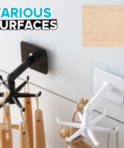 Nail-Free Rotatable Hooks