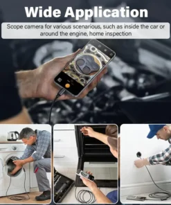 iRosesilk™ Deep View Mini Endoscope Camera for Industrial & Automotive Inspection