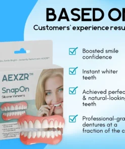 AEXZR™ SnapOn Silicone Veneers