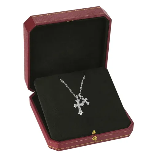 DIYSTAR™ Lymphatic Magnetic Therapy Cross Design Diamond Necklace