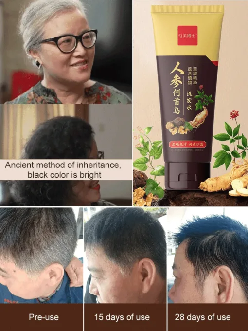 Ginseng and Polygonatum odoratum Hair Care Shampoo