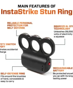 InstaStrike Extreme 28,000,000 Suptruck Knuckle Stun Ring