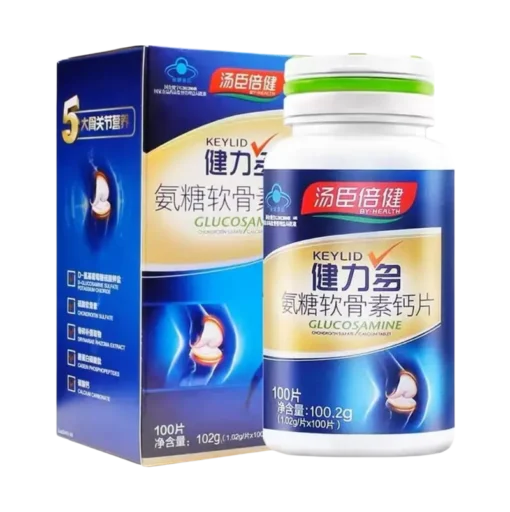 KEYLID Glucosamine Chondroitin Calcium Tablets BY-HEALTH