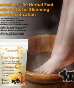 RevivaFoot™ Bee Venom Lymphatic Drainage & Slimming Foot SoakBeads