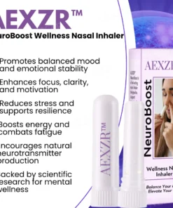 AEXZR™ NeuroBoost Wellness Nasal Inhaler