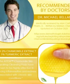 ATTDX™ Chamomile Skin Repairing Cleansing Pads