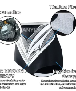 Anyidea™ Medical Grade Titanium Fiber Self-heating Tourmaline Shaping Shorts