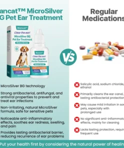 Biancat™ MicroSilver BG Pet Ear Treatment