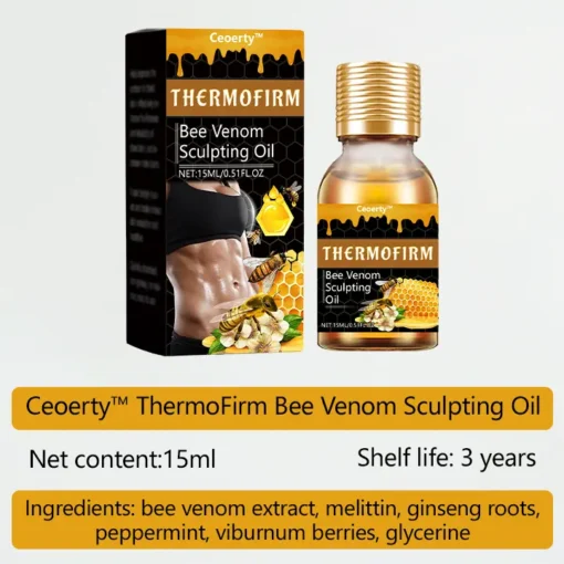 Ceoerty™ ThermoFirm Bee Venom Sculpting Oil