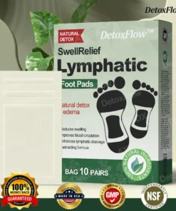 DetoxFlow™ SwellRelief Lymphatic Foot Pads