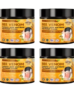 Furzero™ Bee Venom & Turmeric Joint and Bone Pain Relief Cream (Specializes in Joint and Arthritis Pain & AAOS Recommends)