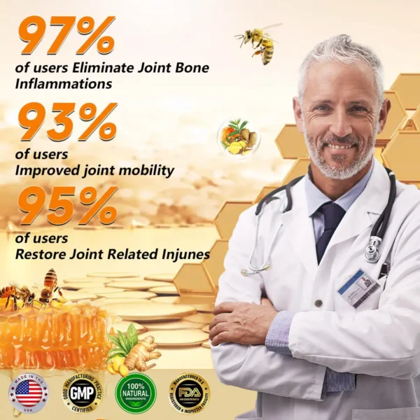 Furzero™ Bee Venom & Turmeric Joint and Bone Pain Relief Cream (Specializes in Joint and Arthritis Pain & AAOS Recommends)