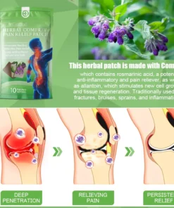 Herbal Comfrey Pain Relief Patch