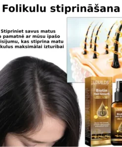 LOVILDS™ Biotīna matu augšanas serums