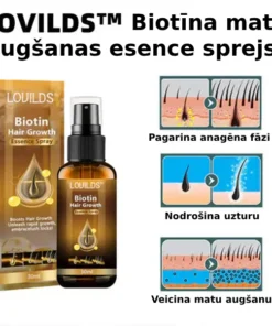 LOVILDS™ Biotīna matu augšanas serums