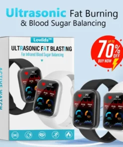 LOVILDS™ Ultrasonic Fat Blasting ＆ Far Infrared Blood Sugar Balancing Detox Wristband