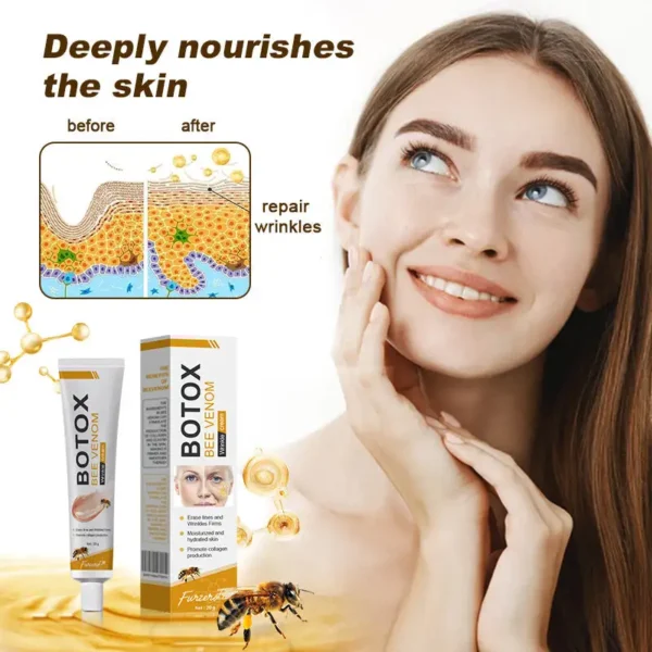 Made and Shipped from the USA✅Furzero™ Botox Bee Venom Wrinkle Removal Cream-Last Day Promotion 70% OFF