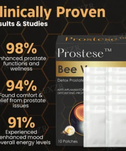 Prostese™ Bee Venom Detox Prostate Care Patch - Highly Recommended by Medical Experts!