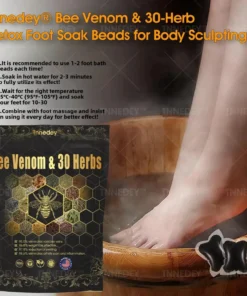 Tnnedey® Bee Venom & 30-Herb Detox Foot Soak Beads for Body Sculpting