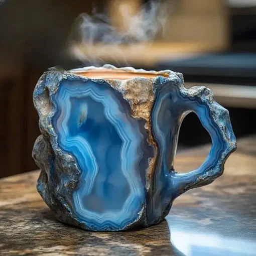 2024 New Mineral Crystal Coffee Mugs